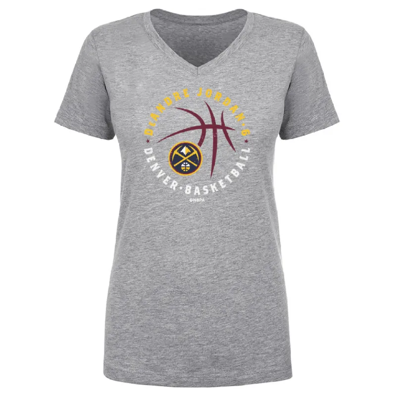 DeAndre Jordan Denver Nuggets Player Ball WHT sold by 500 Level