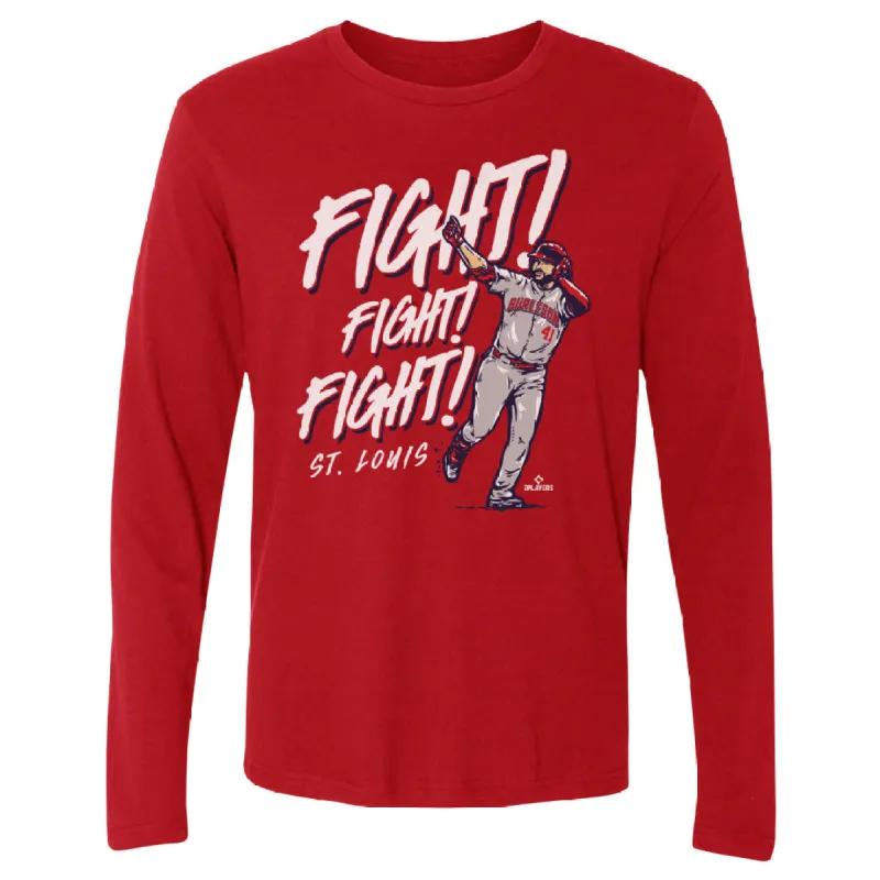 Alec Burleson St. Louis Fight Fight Fight WHT sold by 500 Level