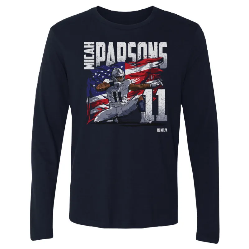 Micah Parsons Dallas American Flag WHT sold by 500 Level