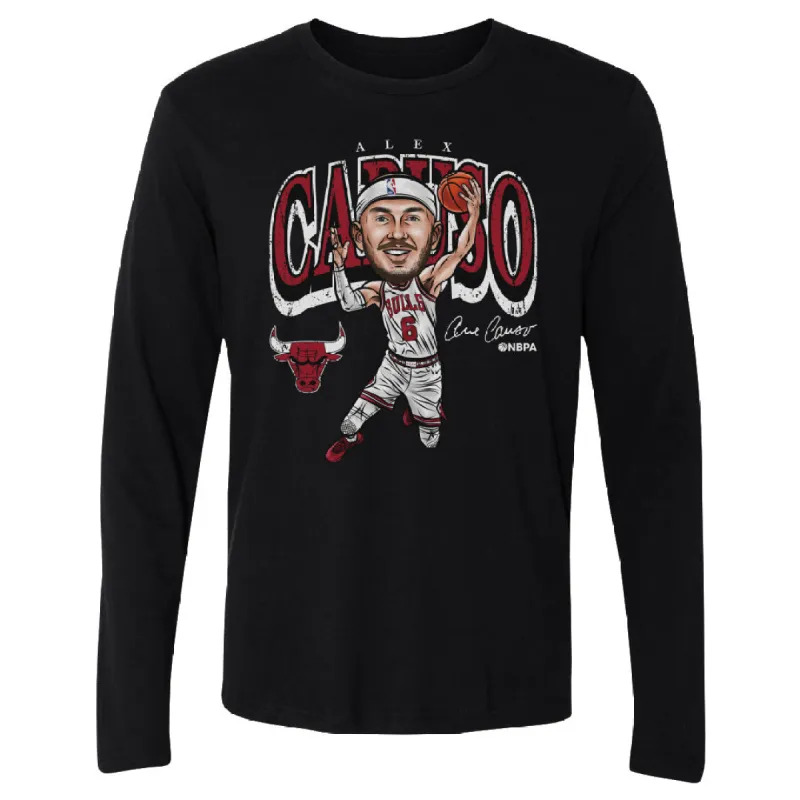 Alex Caruso Chicago Bulls Cartoon WHT sold by 500 Level