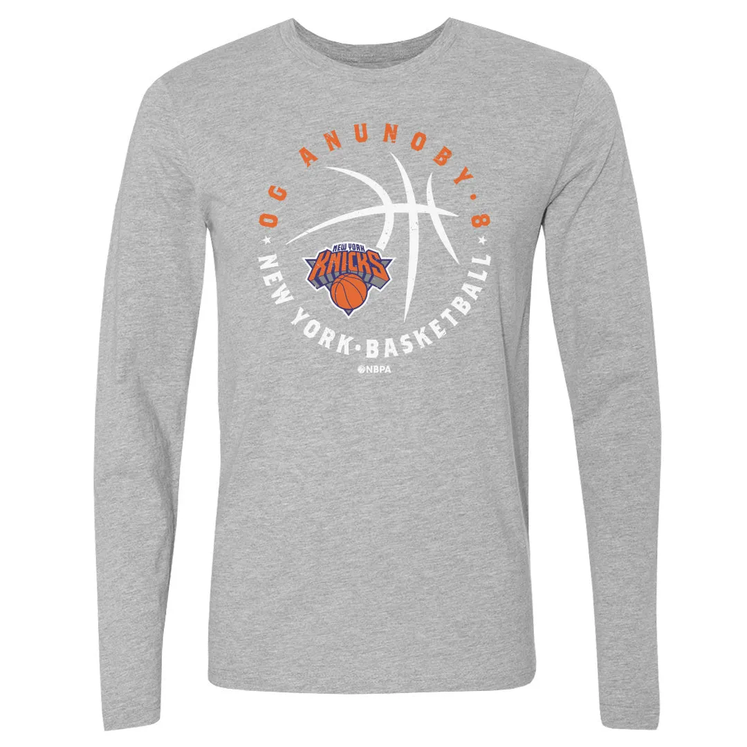 OG Anunoby New York Knicks Player Ball WHT sold by 500 Level product image thumbnail 2