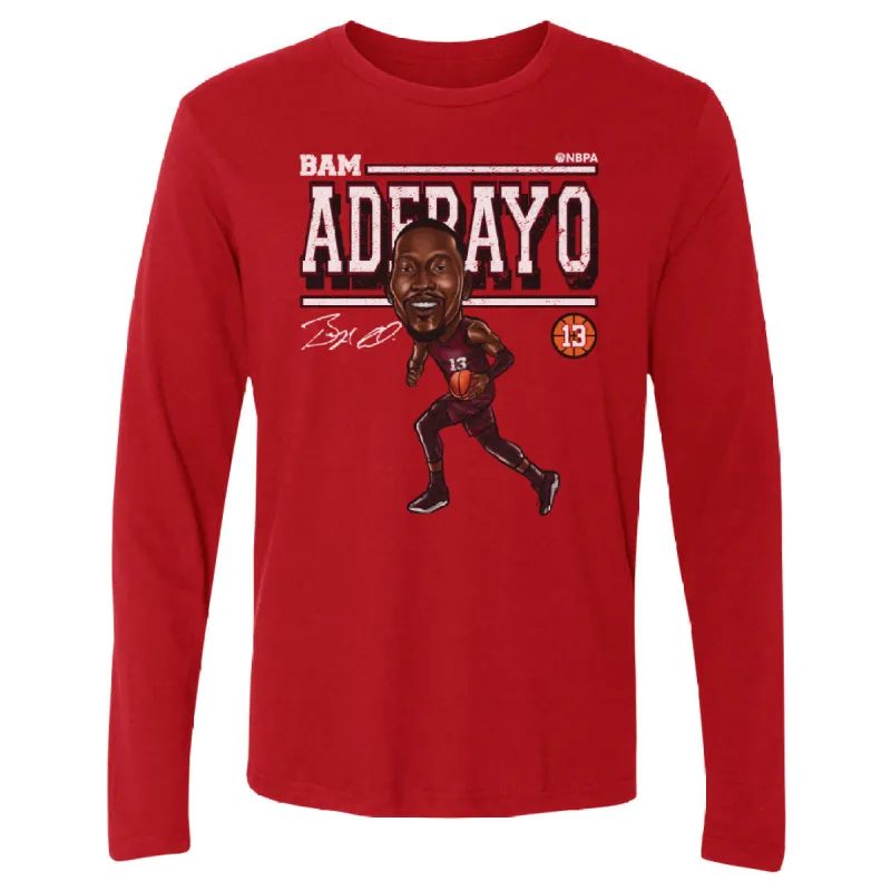 Bam Adebayo Miami Cartoon WHT sold by 500 Level