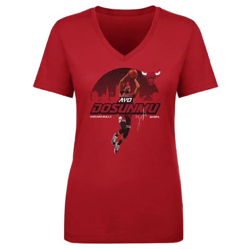 Ayo Dosunmu Chicago Bulls Skyline WHT sold by 500 Level