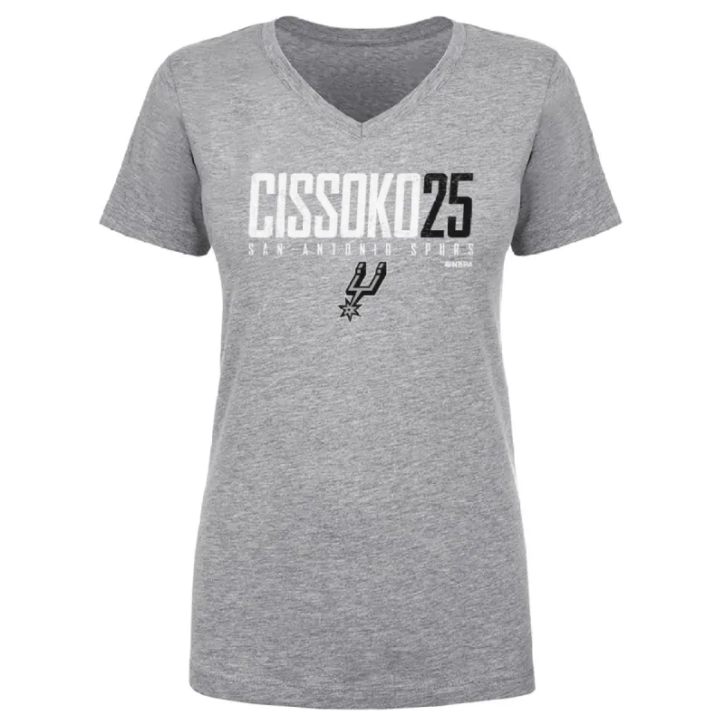 Sidy Cissoko San Antonio Spurs Elite WHT sold by 500 Level