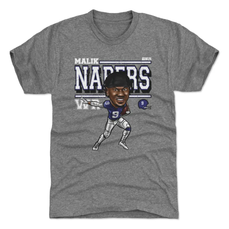 Malik Nabers New York G Cartoon WHT sold by 500 Level