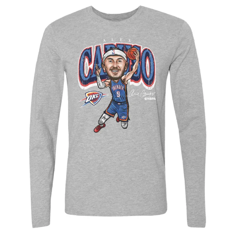Alex Caruso Oklahoma City Thunder Cartoon WHT sold by 500 Level