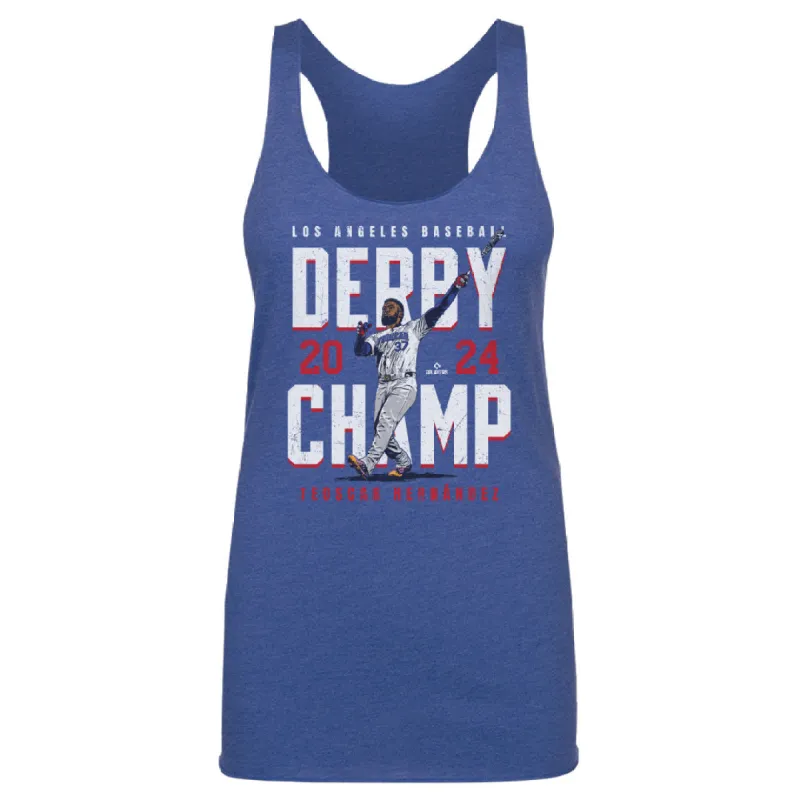 Teoscar Hernandez Los Angeles D Derby Champ WHT sold by 500 Level