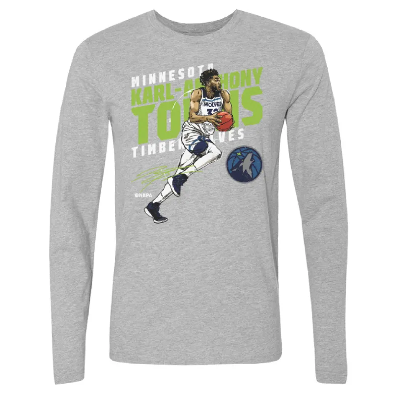 Karl-Anthony Towns Minnesota Timberwolves Slant WHT sold by 500 Level