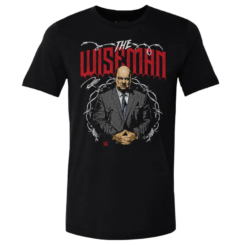 Paul Heyman The Wiseman WHT sold by 500 Level