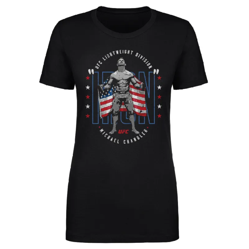 Michael Chandler American Flag WHT sold by 500 Level