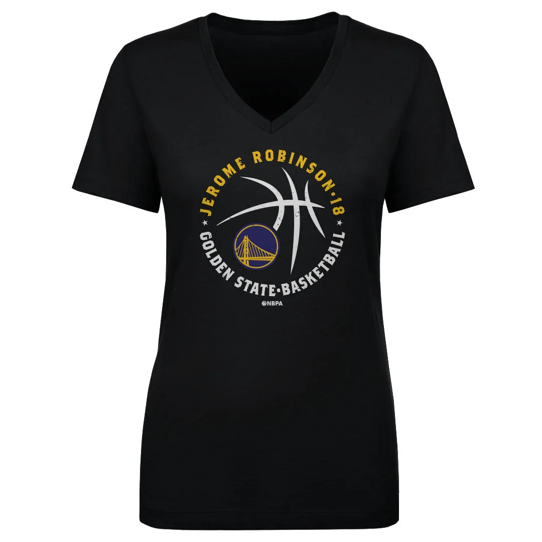 Jerome Robinson Golden State Warriors Player Ball WHT sold by 500 Level
