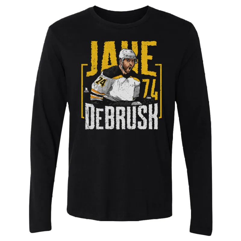 Jake DeBrusk Boston Player Name WHT sold by 500 Level