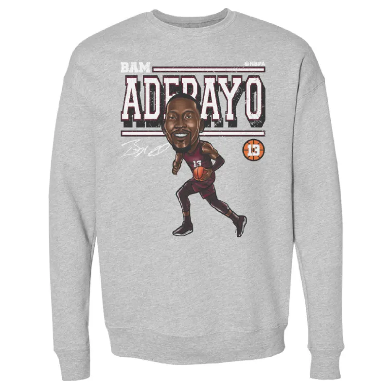 Bam Adebayo Miami Cartoon WHT sold by 500 Level