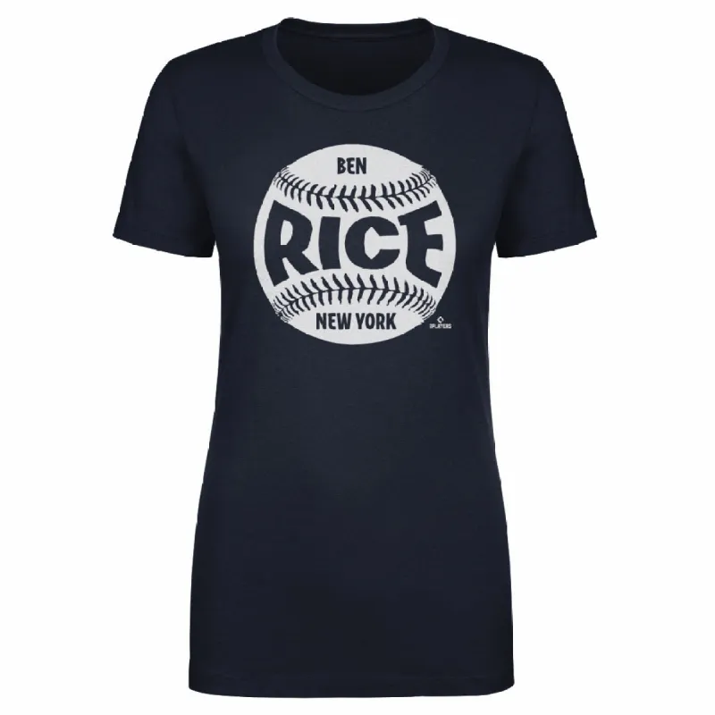 Ben Rice New York Y Baseball WHT sold by 500 Level
