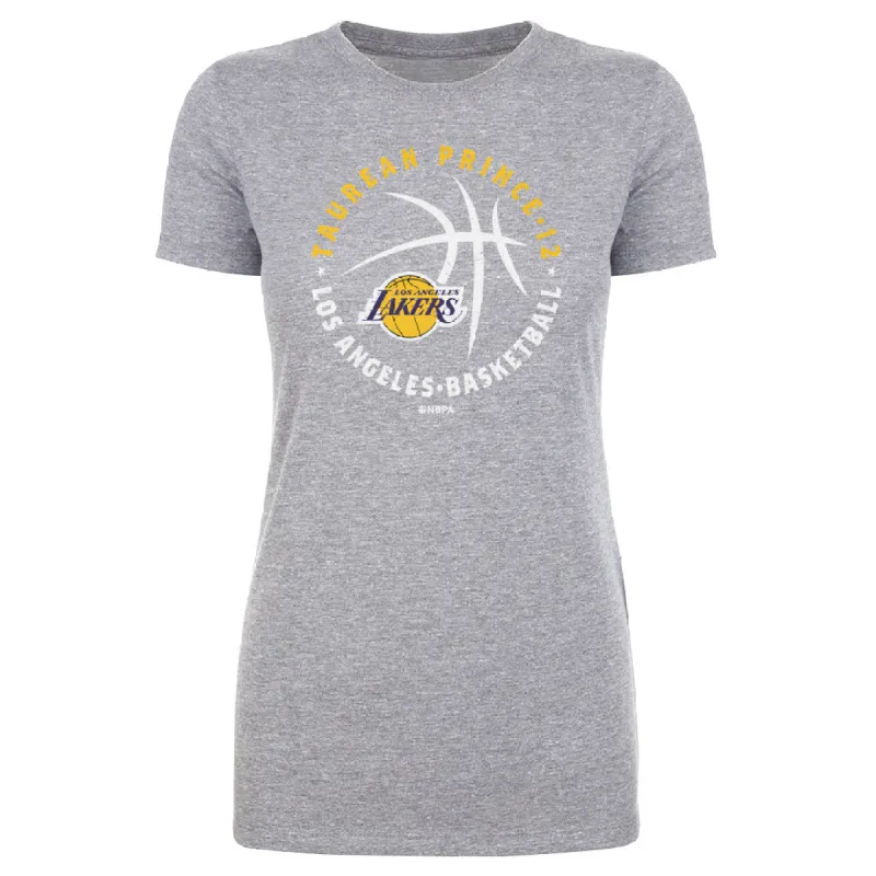 Taurean Prince Los Angeles Lakers Player Ball WHT sold by 500 Level