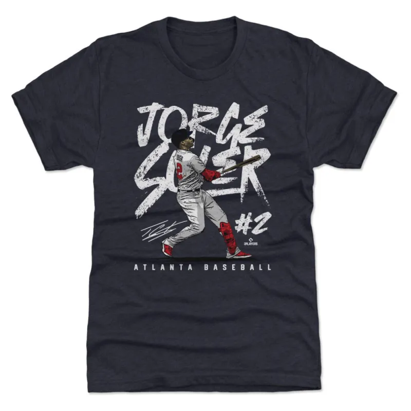 Jorge Soler Atlanta Player Name WHT sold by 500 Level