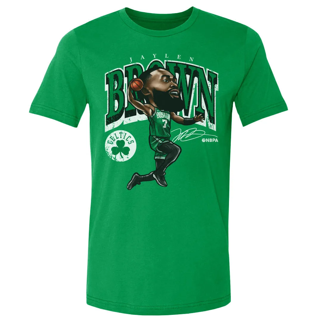 Jaylen Brown Boston Celtics Cartoon WHT sold by 500 Level product image thumbnail 3