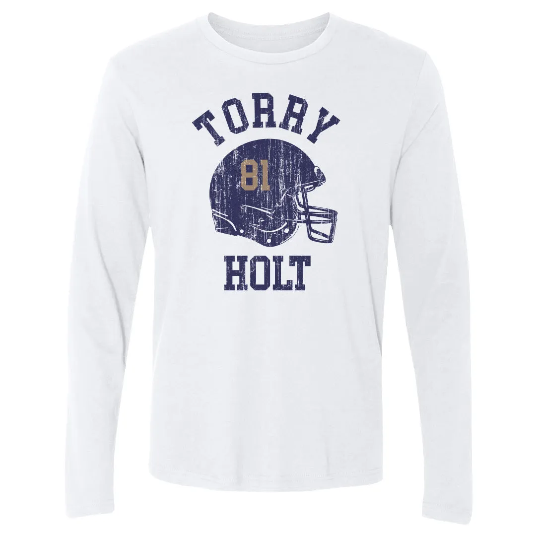 Torry Holt St. Louis Helmet Font sold by 500 Level
