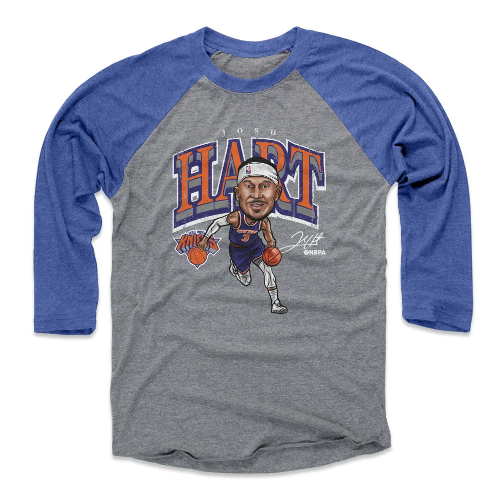 Josh Hart New York Knicks Cartoon WHT sold by 500 Level