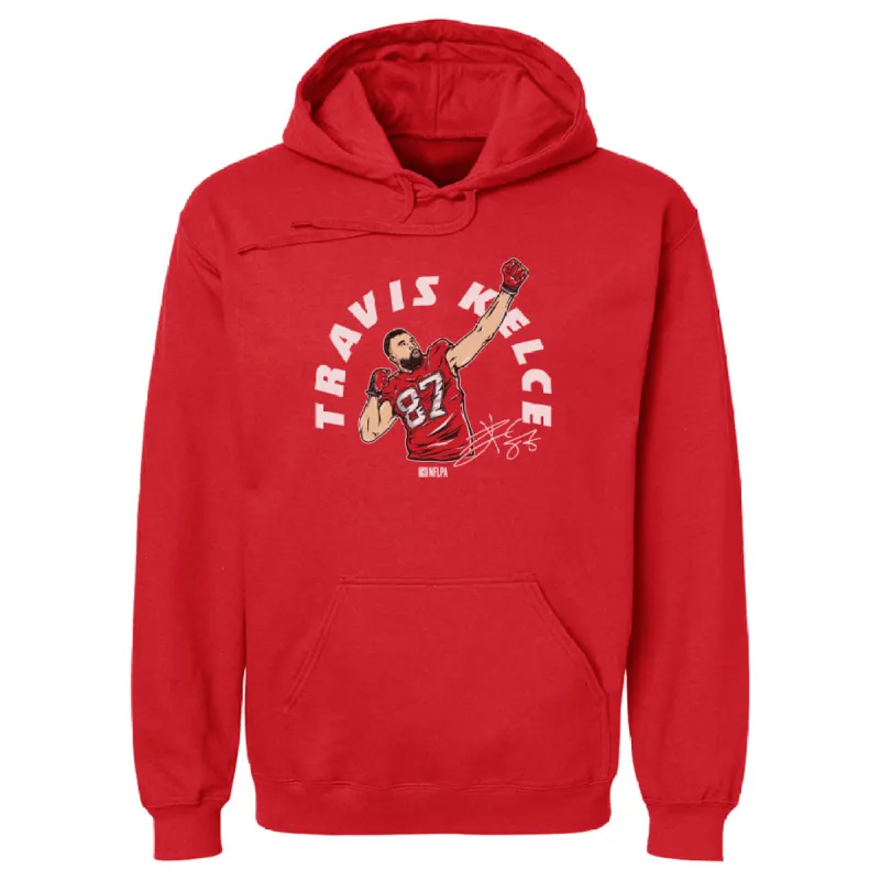 Travis Kelce Kansas City Arrow Pose WHT sold by 500 Level