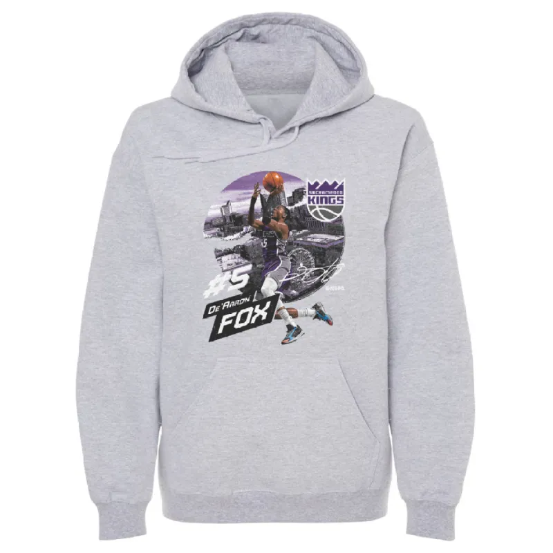 De'Aaron Fox Sacramento Kings City Emblem WHT sold by 500 Level