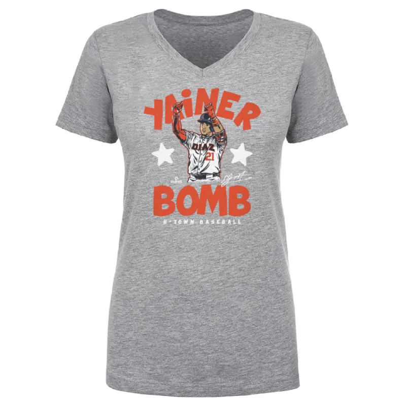 Yainer Diaz Houston Yanier Bomb WHT sold by 500 Level