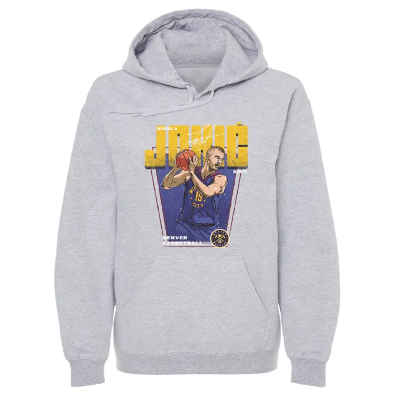 Nikola Jokic Denver Nuggets Premiere WHT sold by 500 Level