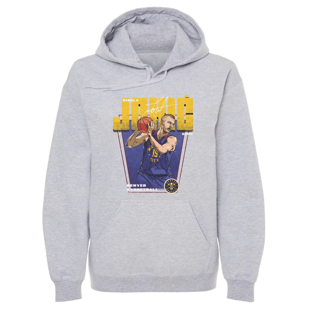 Nikola Jokic Denver Nuggets Premiere WHT sold by 500 Level