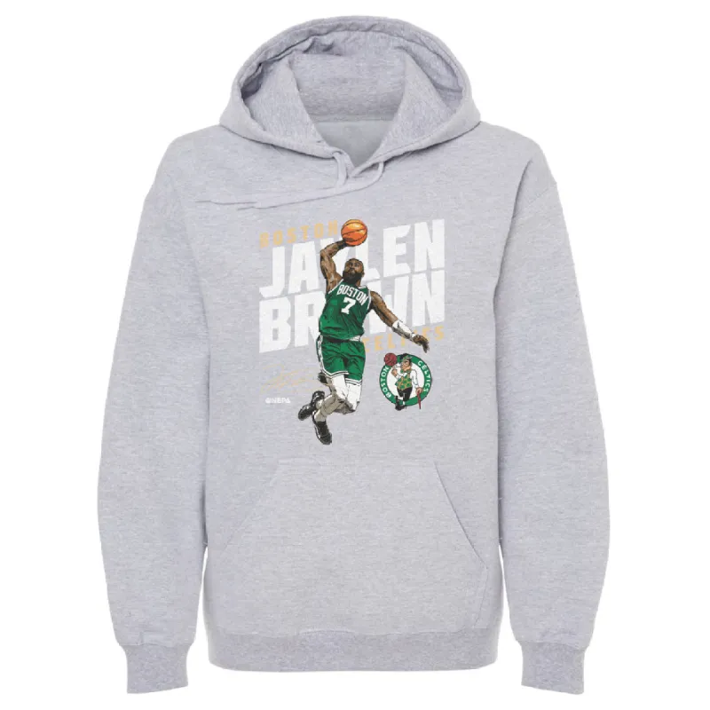 Jaylen Brown Boston Celtics Slant WHT sold by 500 Level