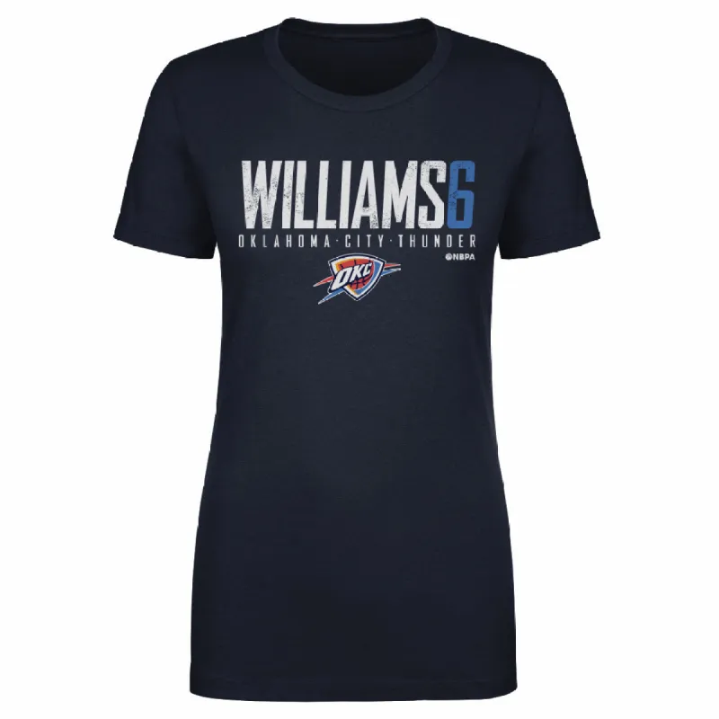 Jaylin Williams Oklahoma City Thunder Elite WHT sold by 500 Level