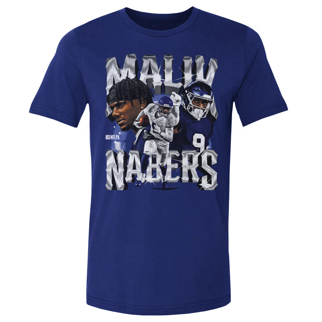 Malik Nabers New York G Vintage WHT sold by 500 Level product image thumbnail 2