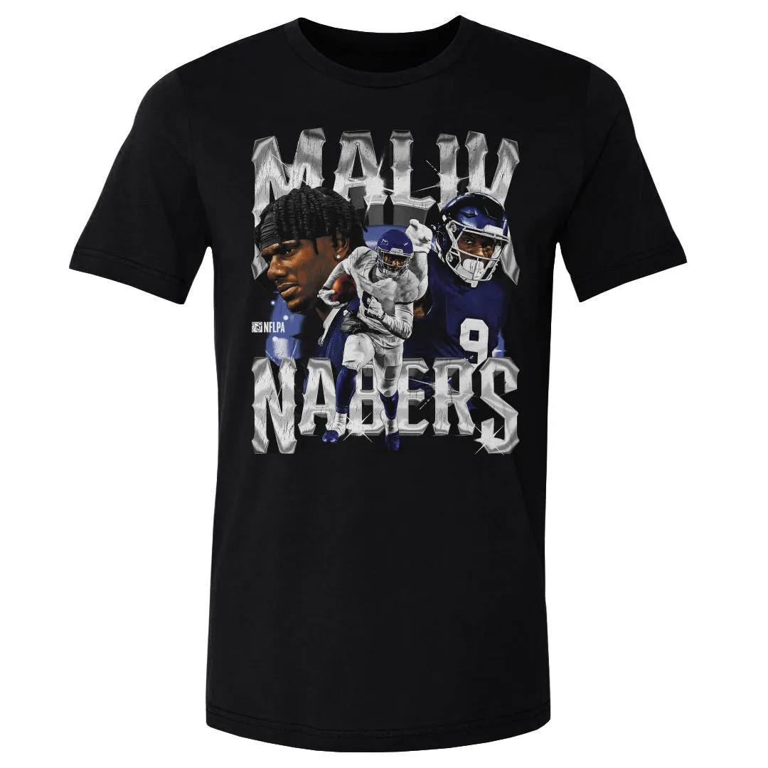 Malik Nabers New York G Vintage WHT sold by 500 Level product image thumbnail 3