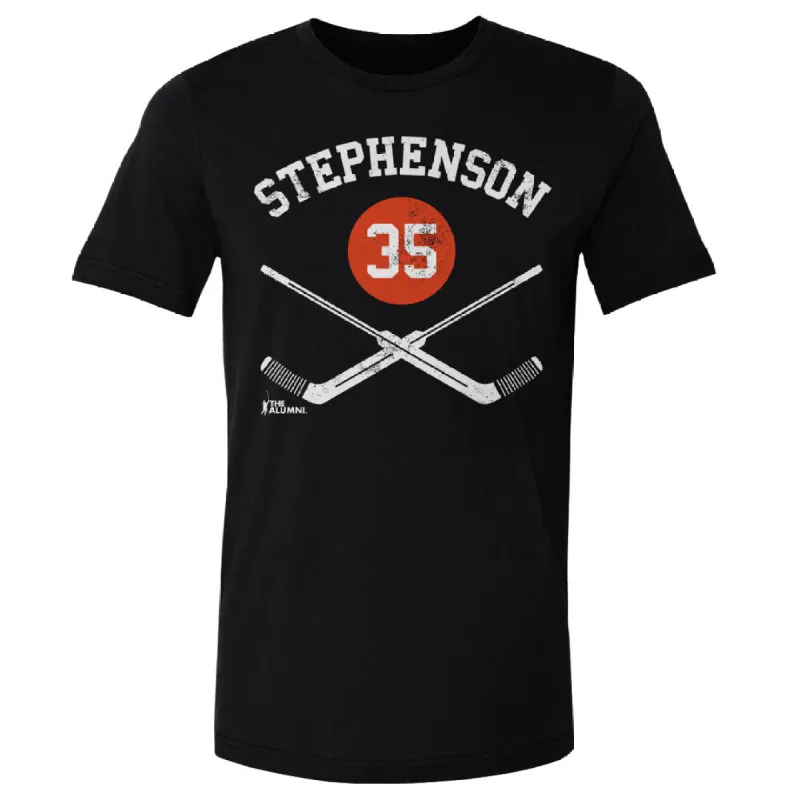 Wayne Stephenson Philadelphia 35 Goalie Sticks WHT sold by 500 Level