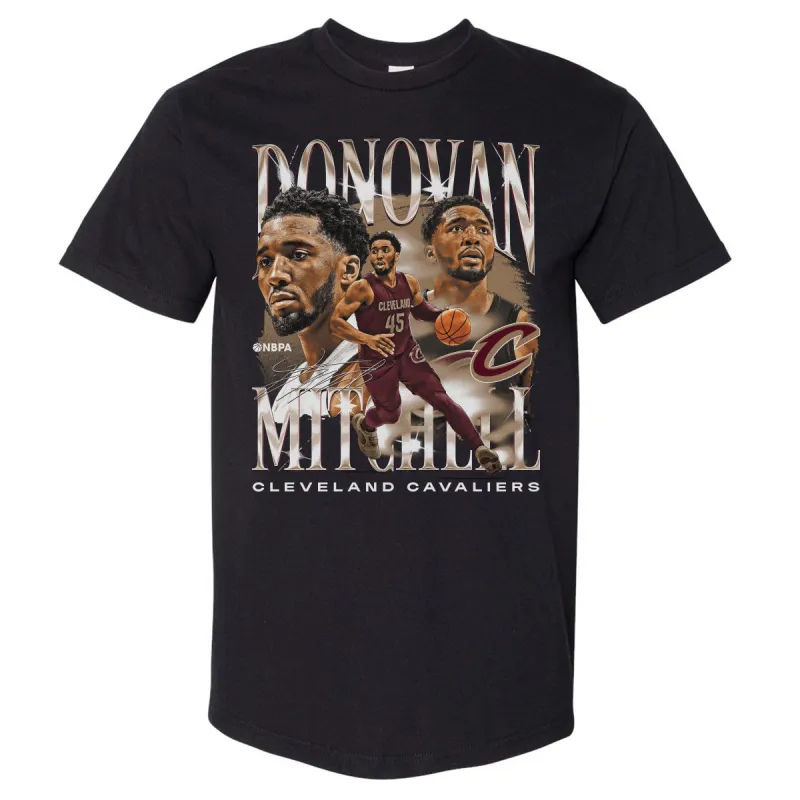 Donovan Mitchell Cleveland Cavaliers Vintage WHT sold by 500 Level