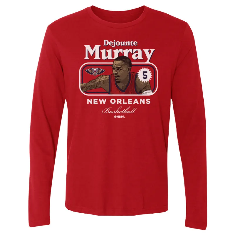Dejounte Murray New Orleans Pelicans Cover WHT sold by 500 Level