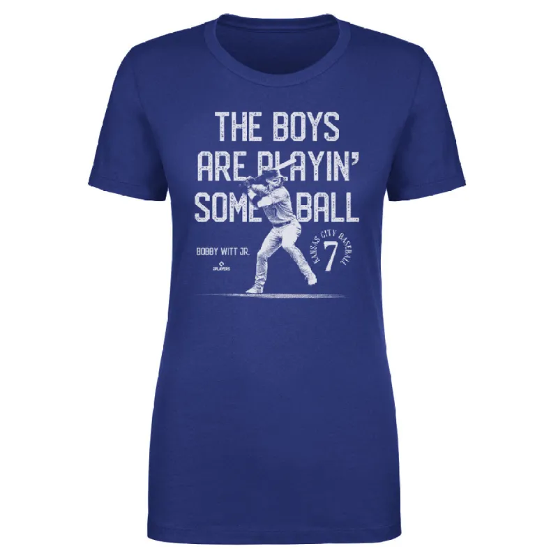 Bobby Witt Jr. Kansas City Playin Some Ball WHT sold by 500 Level