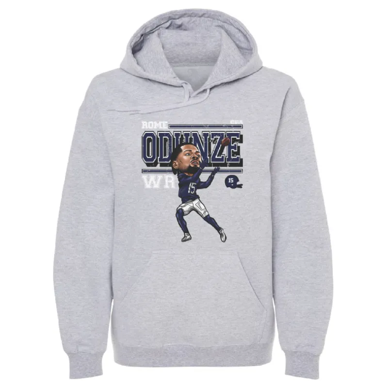 Rome Odunze Chicago Cartoon WHT sold by 500 Level