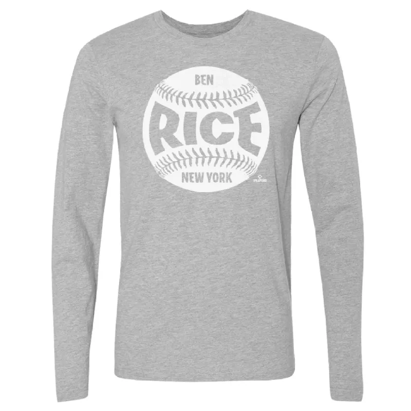 Ben Rice New York Y Baseball WHT sold by 500 Level