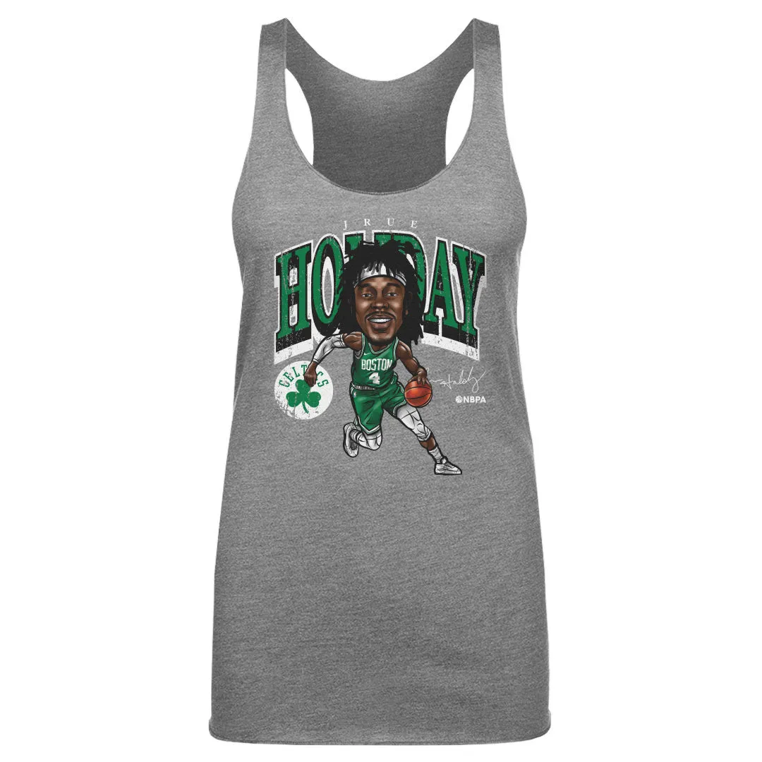 Jrue Holiday Boston Celtics Cartoon WHT sold by 500 Level