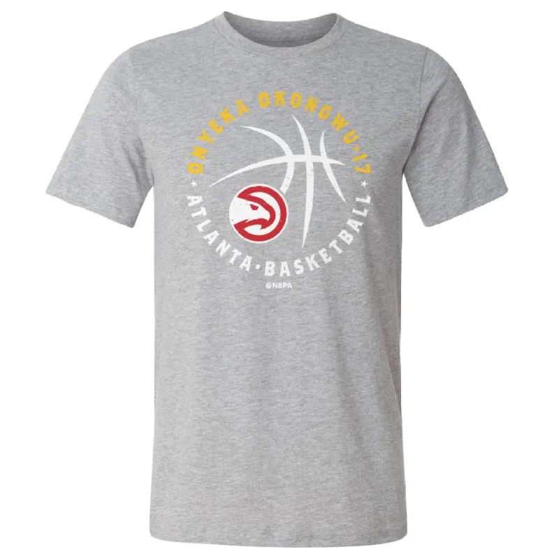 Onyeka Okongwu Atlanta Hawks Player Ball WHT sold by 500 Level