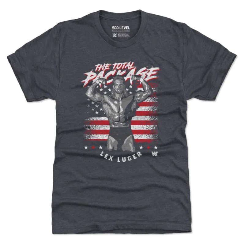 Lex Luger American Flag WHT sold by 500 Level
