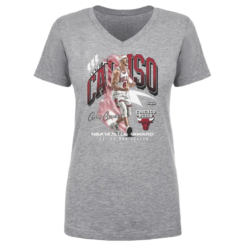 Alex Caruso Chicago Bulls 2024 NBA Hustle Award WHT sold by 500 Level