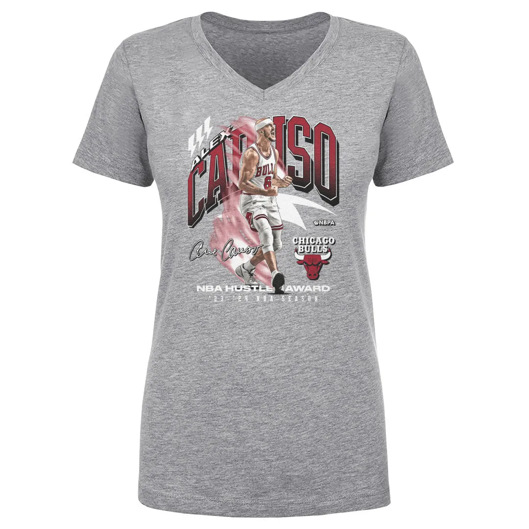 Alex Caruso Chicago Bulls 2024 NBA Hustle Award WHT sold by 500 Level