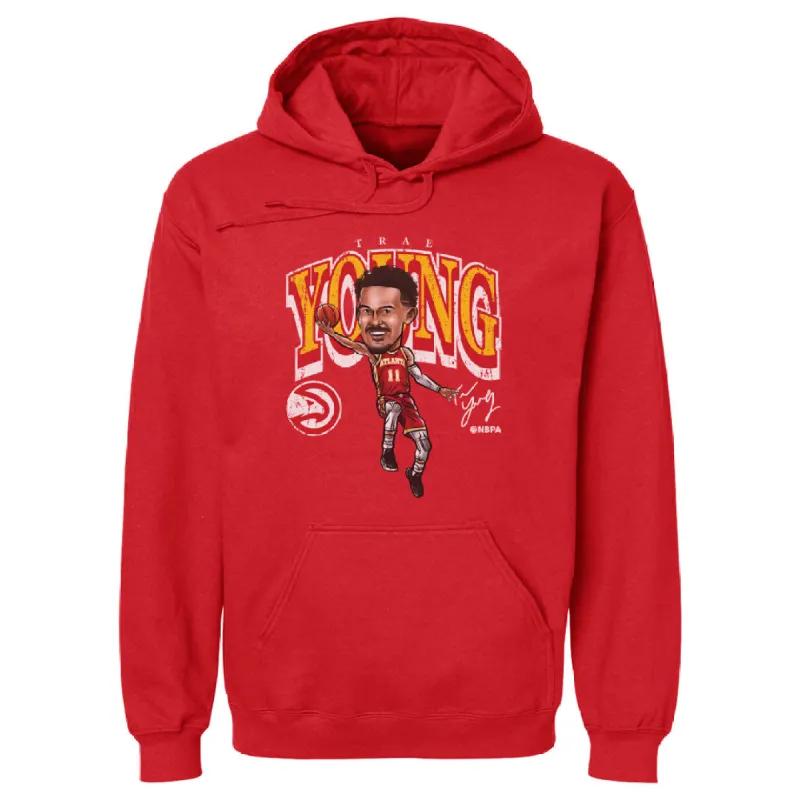 Trae Young Atlanta Hawks Cartoon WHT sold by 500 Level
