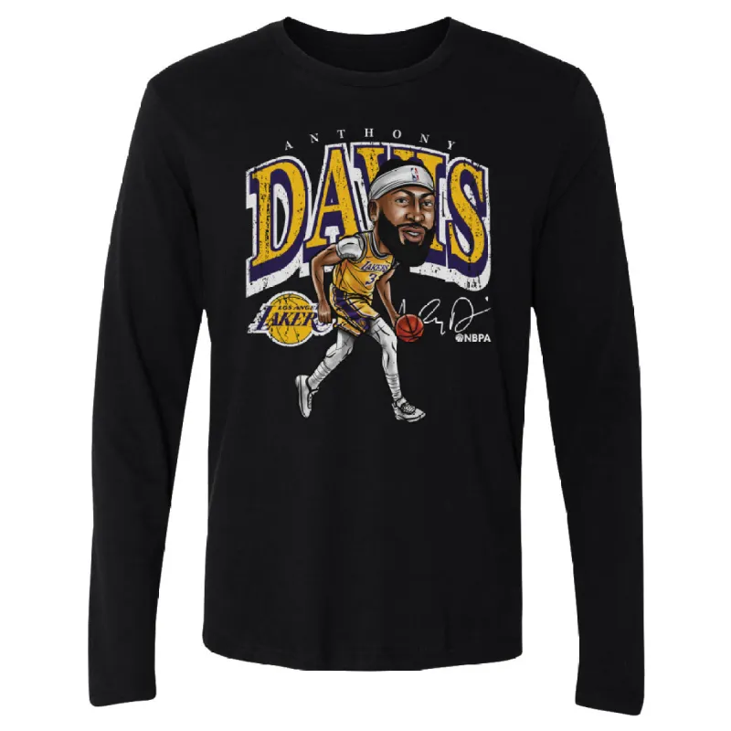 Anthony Davis Los Angeles Lakers Cartoon WHT sold by 500 Level