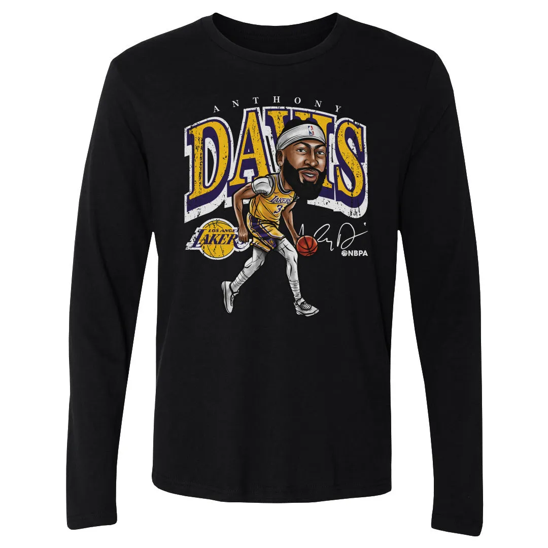 Anthony Davis Los Angeles Lakers Cartoon WHT sold by 500 Level