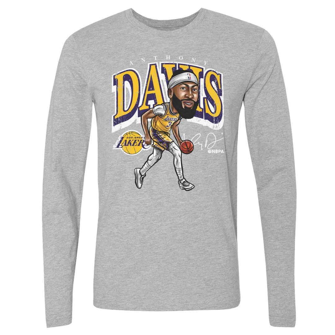 Anthony Davis Los Angeles Lakers Cartoon WHT sold by 500 Level product image thumbnail 2