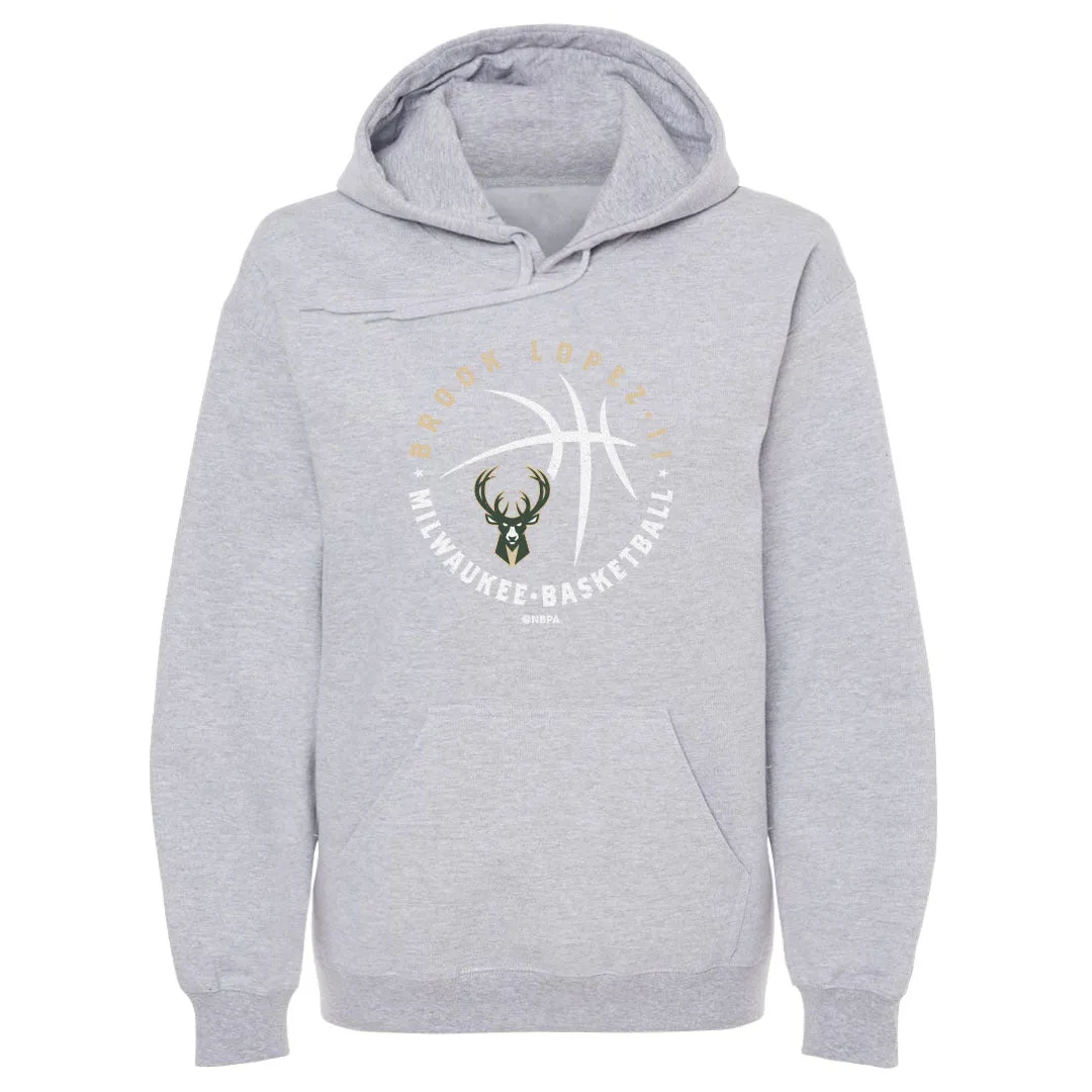 Brook Lopez Milwaukee Bucks Player Ball WHT sold by 500 Level product image thumbnail 2