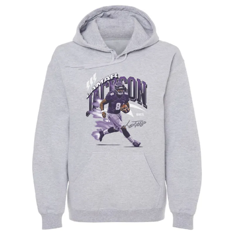 Lamar Jackson Baltimore Retro WHT sold by 500 Level
