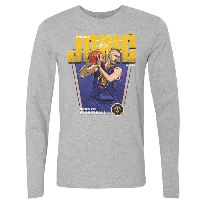 Nikola Jokic Denver Nuggets Premiere WHT sold by 500 Level